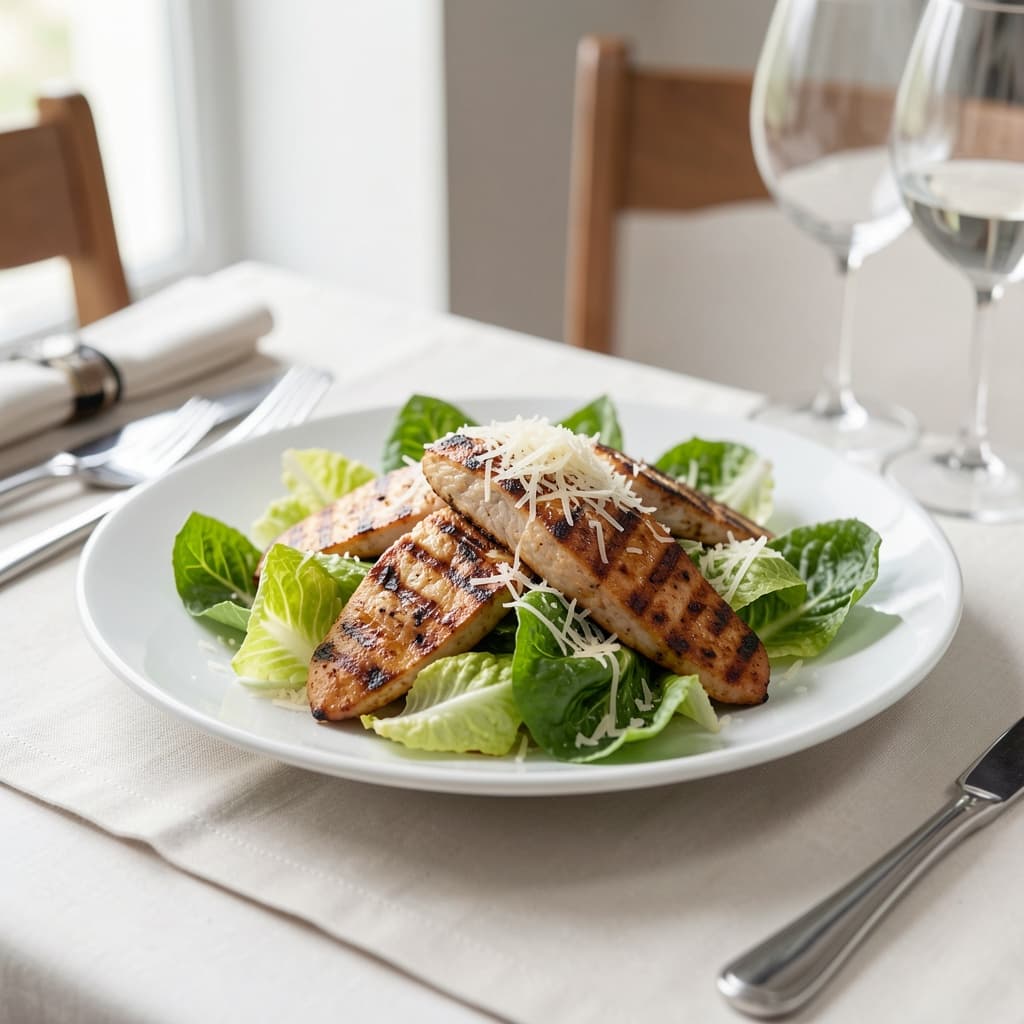 Tandoori Chicken Caesar Salad
