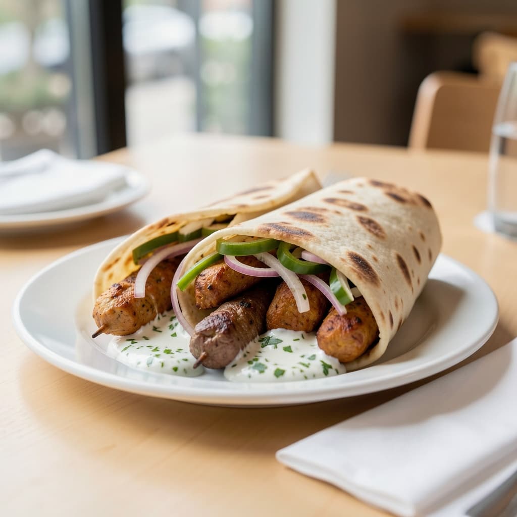 Tandoori Naan Wrap